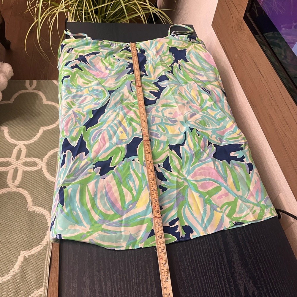 Lilly Pulitzer Alessa Off‑The‑Shoulder Dress • Tropical Multi Print • Size M - Picture 5 of 8